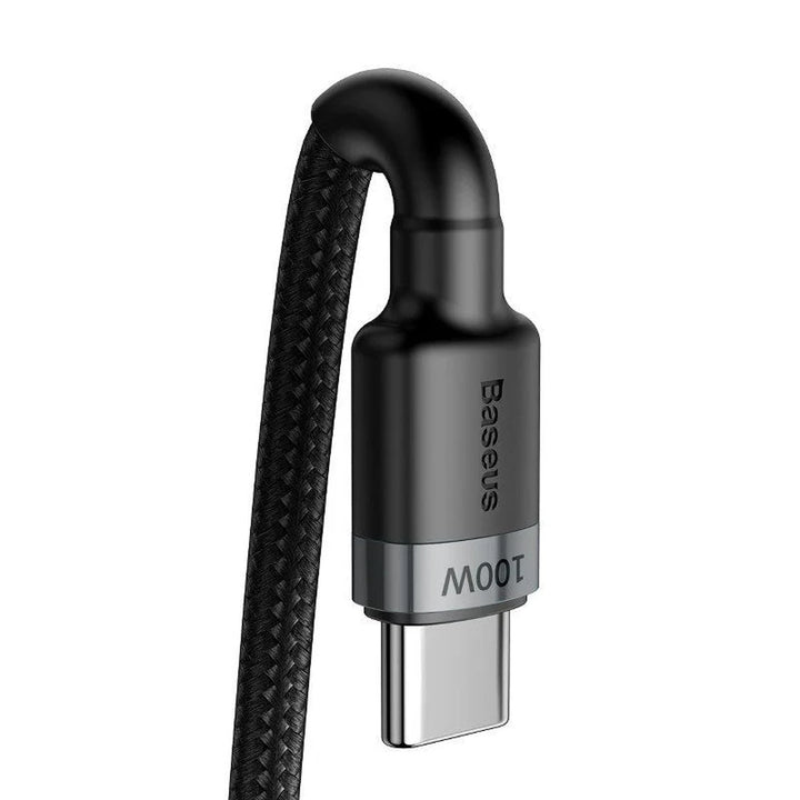 Kabel USB-C PD 2.0 200cm Baseus Cafule CATKLF-ALG1 Quick Charge 3.0 5A s podporou rychlého nabíjení 100W
