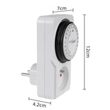 Mechanický časový spínač GreenBlue, 48 programů, max. zatížení 16 A, IP20, GB360 E