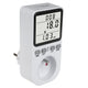 GreenBlue elektroměr, wattmetr, typ E, 220-240V AC, 50Hz, max. zatížení 16A, IP20, vestavěná baterie, GB364 E