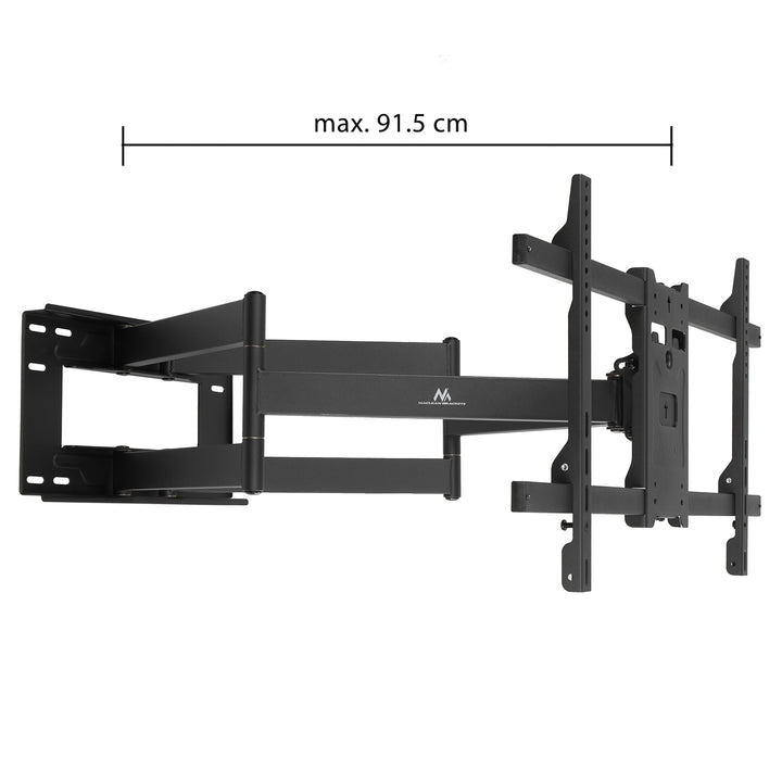 Držák na TV Maclean, max. VESA 800x400, 37-70", 55 kg, dlouhé rameno 915 mm, MC-986