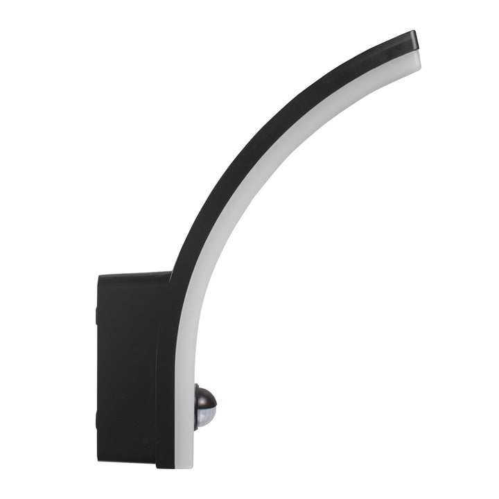 Maclean 20W LED lampa s pohybovým senzorem IP65 2000lm černá 4000K