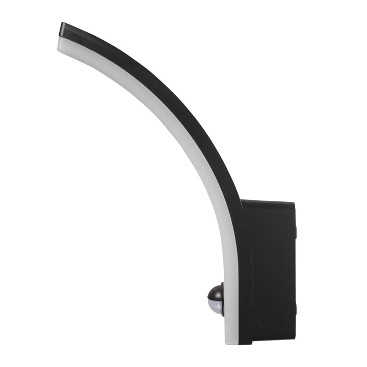 Maclean 20W LED lampa s pohybovým senzorem IP65 2000lm černá 4000K