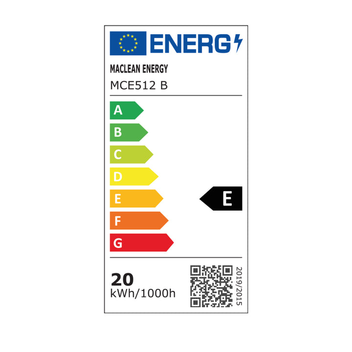 Maclean 20W LED lampa s pohybovým senzorem IP65 2000lm černá 4000K