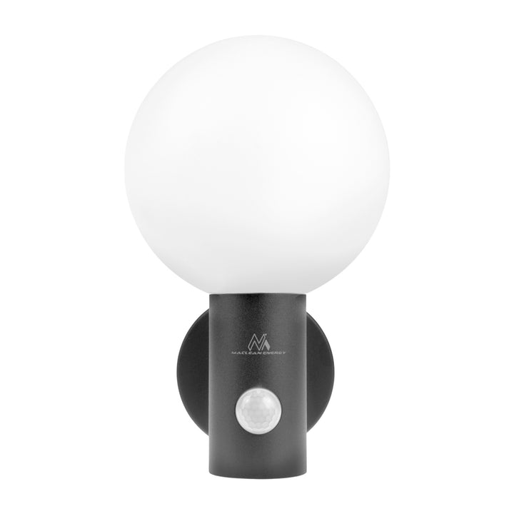 Maclean PIR detektor pohybu LED lampa šedá 15W IP65 1600lm 4000K