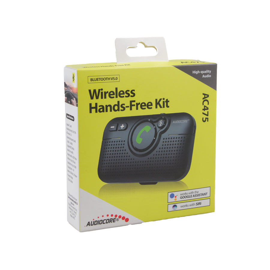 Bluetooth handsfree sada 5.0 Audiocore AC475 podporuje Google a Siri
