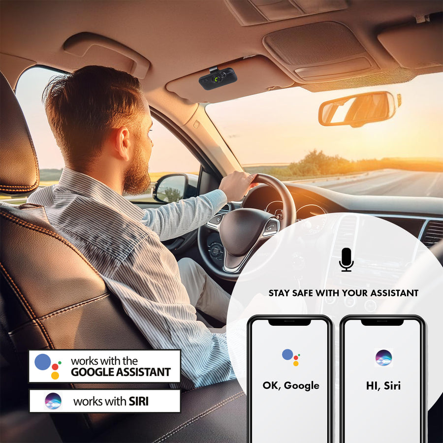 Bluetooth handsfree sada 5.0 Audiocore AC475 podporuje Google a Siri