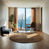 Skládací stůl Maclean Loft, rozměry: 107x45x75cm, max. 150 kg, s deskou, barva tmavý ořech, MC-411 B