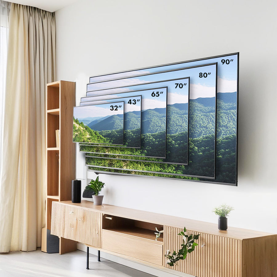 Držák na TV Maclean, max. VESA 600x400, 32-90", 80 kg, nastavení sklonu +15°~-15°, MC-421