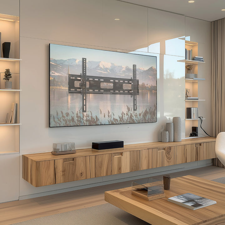 Držák na TV Maclean, max. VESA 600x400, 32-90", 80 kg, nastavení sklonu +15°~-15°, MC-421