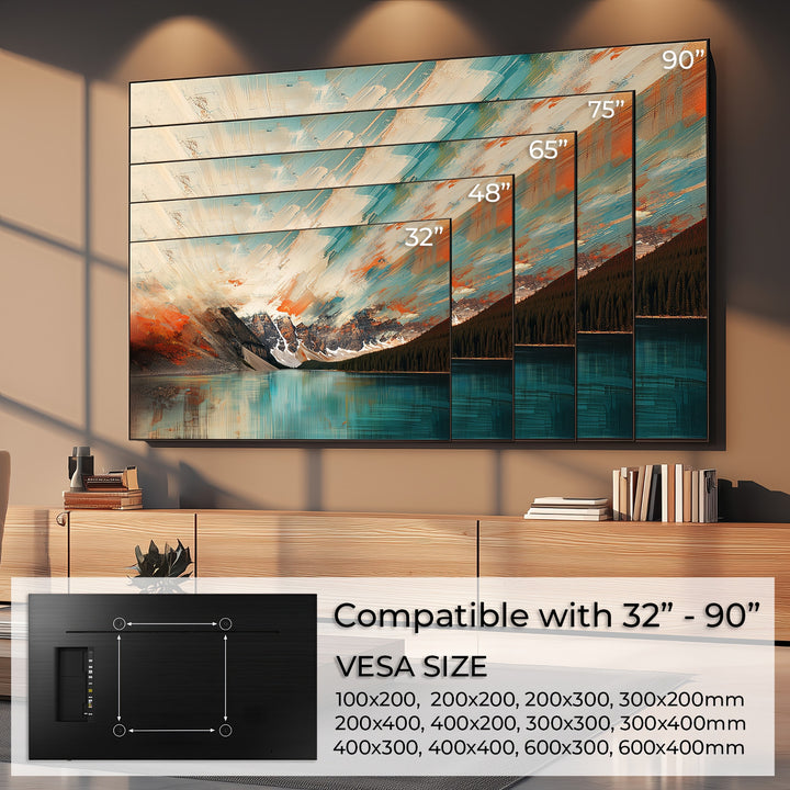 Držák na TV Maclean, max. VESA 600x400, 32-90", 80 kg, nastavení sklonu +15°~-15°, MC-421