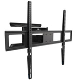 Držák Maclean na TV, max. VESA 800x600, 43-100", 80 kg, horizontální a vertikální nastavení úhlu, profil 50-500 mm, černý, MC-423