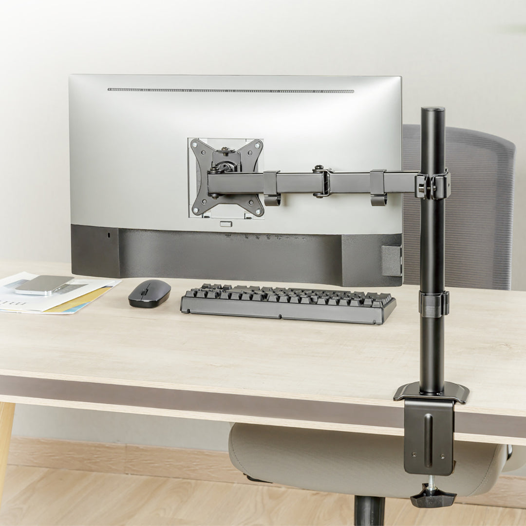 Stolní držák Maclean pro LCD monitor, 17-32", 9 kg, VESA 75x75 a 100x100, dvojité rameno, MC-753N