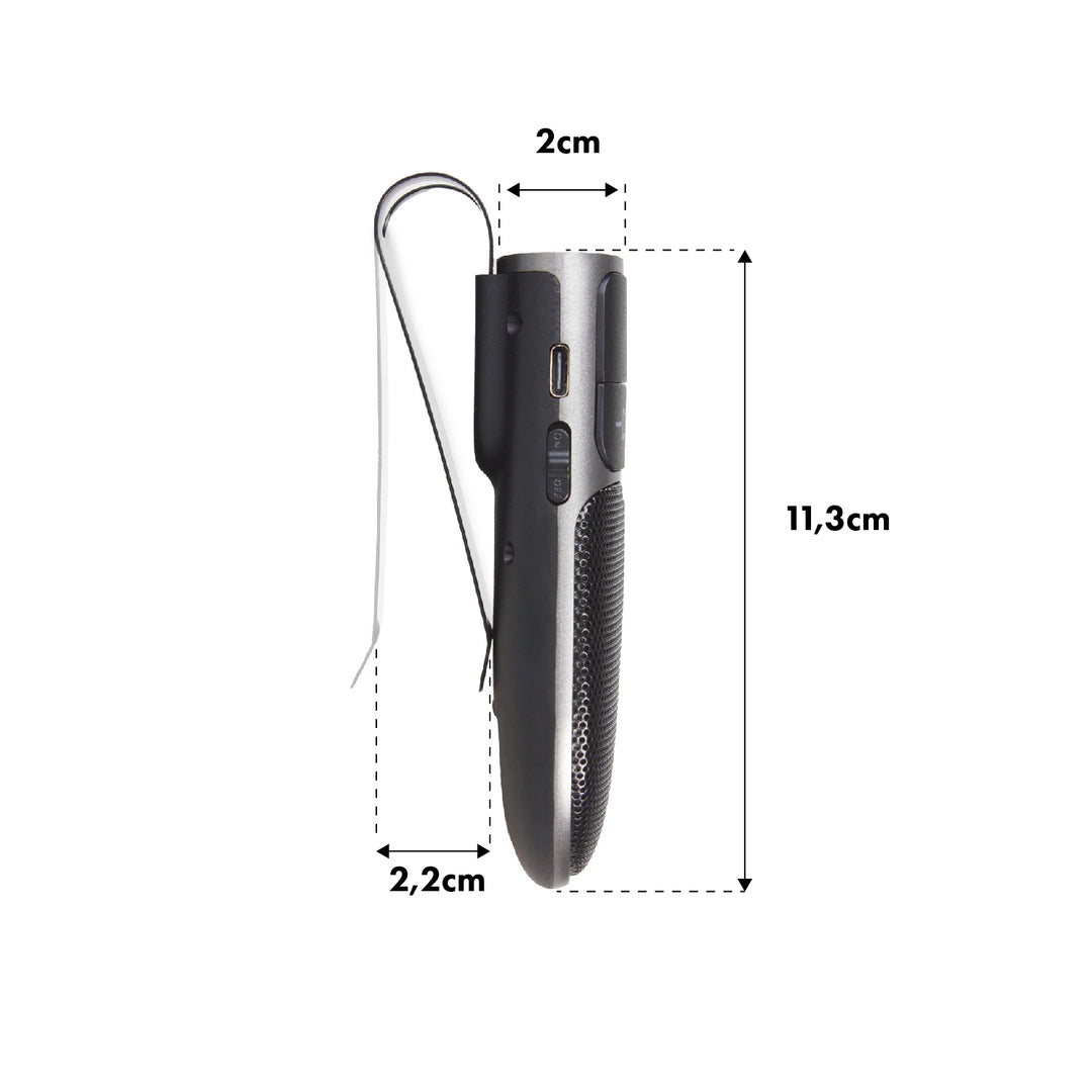 Hands-free Bluetooth 5.0 Audiocore AC480 A2DP reproduktor 2W Google Siri