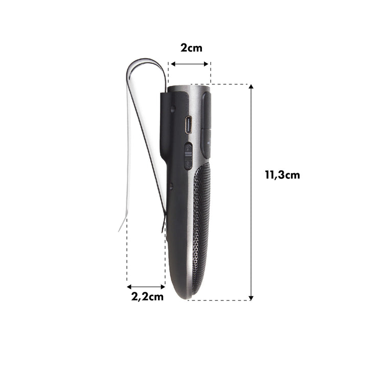 Hands-free Bluetooth 5.0 Audiocore AC480 A2DP reproduktor 2W Google Siri
