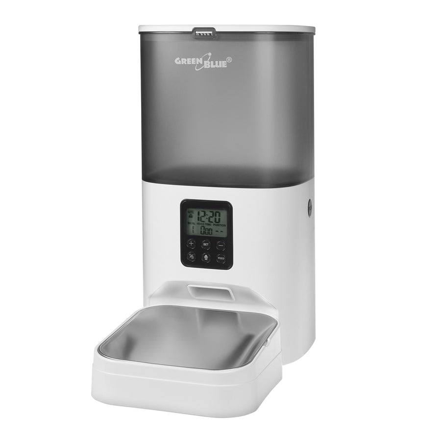 GreenBlue automatický dávkovač krmiva pro zvířata, 6 l, USB 5V1A, GB393