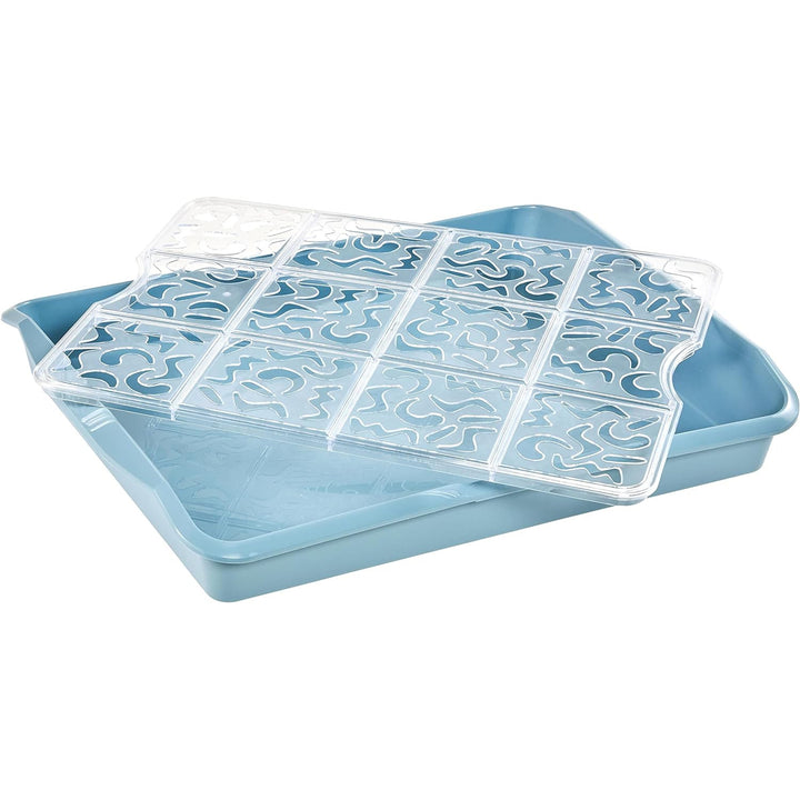 Keeeper Party Butler nádoba na dort 45x35x11cm modrá