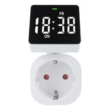 GreenBlue digitální časový spínač - časovač, max. zatížení 16A, IP20, GB610 F