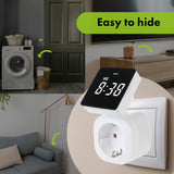 GreenBlue digitální časový spínač - časovač, max. zatížení 16A, IP20, GB610 F
