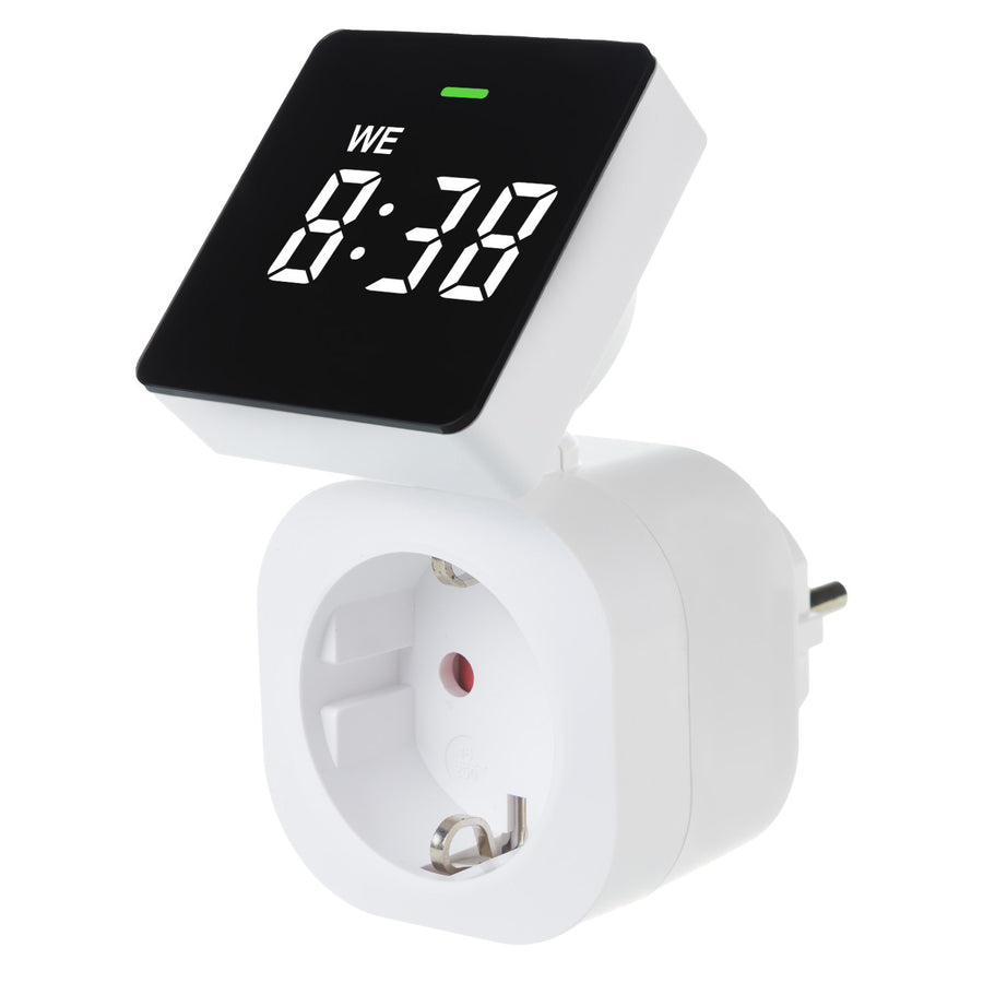 GreenBlue digitální časový spínač - časovač, max. zatížení 16A, IP20, GB610 F
