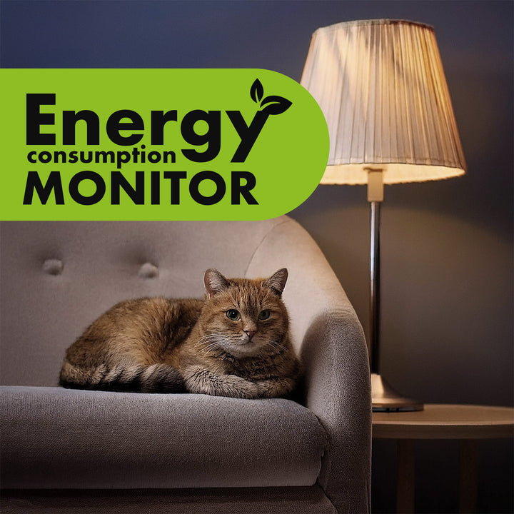 GreenBlue elektroměr, wattmetr, 16A, max. 3680W, dílčí paměť, GB615 F