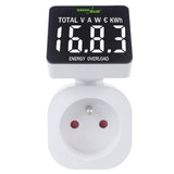 GreenBlue elektroměr, wattmetr, 16A, max. 3680W, dílčí paměť, GB620 E