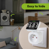 GreenBlue elektroměr, wattmetr, 16A, max. 3680W, dílčí paměť, GB620 E