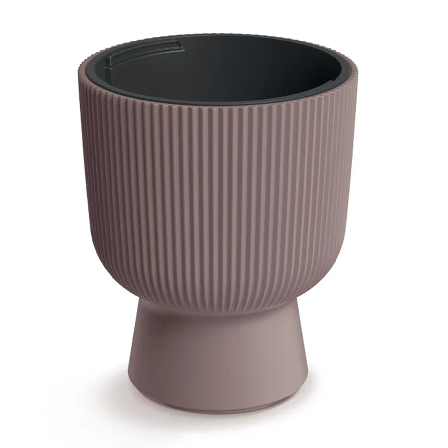 Květináč Prosperplast s vložkou, průměr 239 mm, barva marsala, DBMIG240-4985U
