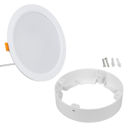 Stropní panel Maclean LED, pro zápustnou montáž SLIM, 18 W, neutrální bílá 4000K, 170*26 mm, 1800 lm, MCE372 R + adaptér pro povrchovou montáž MCE377 R