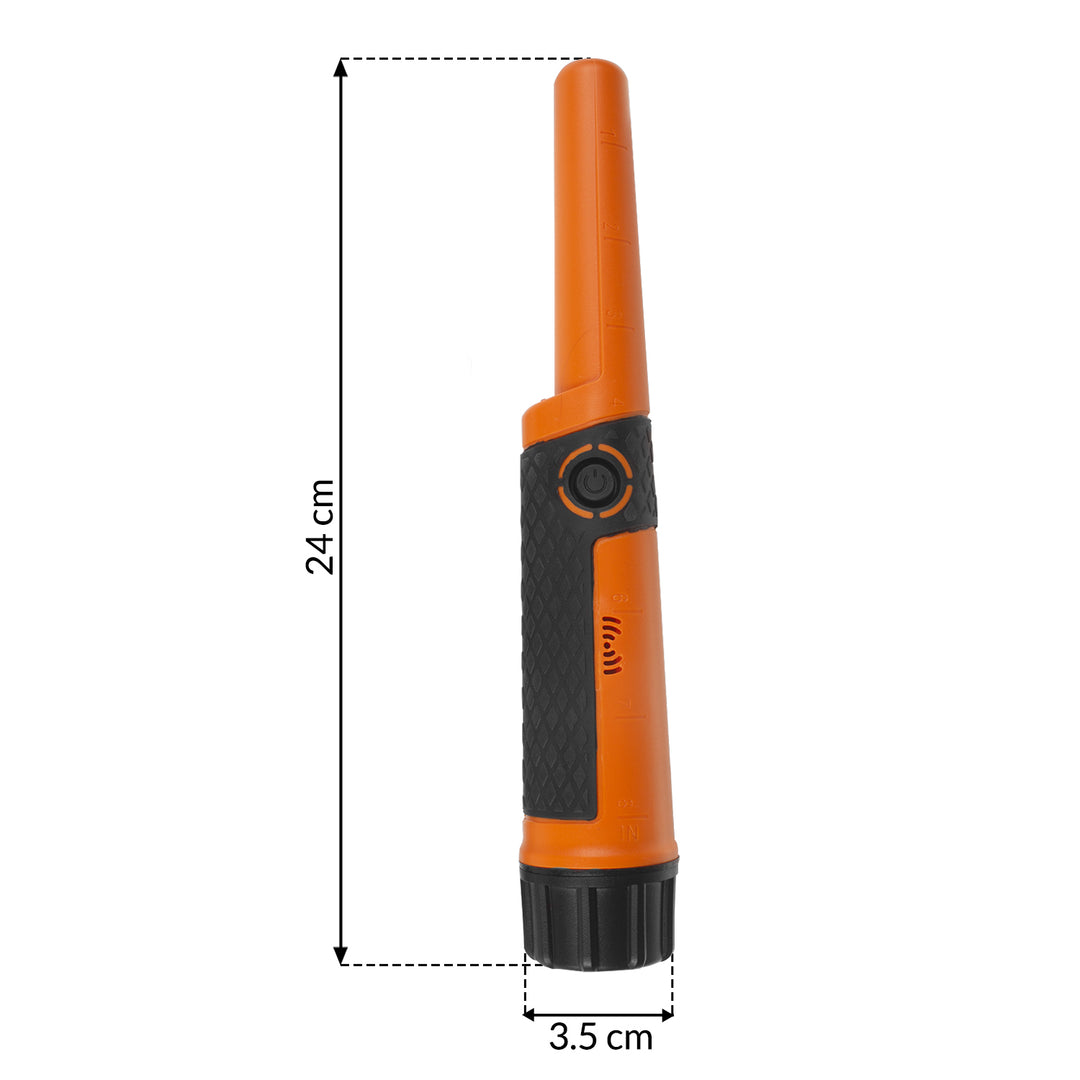 Vodotěsný detektor kovů Maclean PinPoint MCE120N + pouzdro