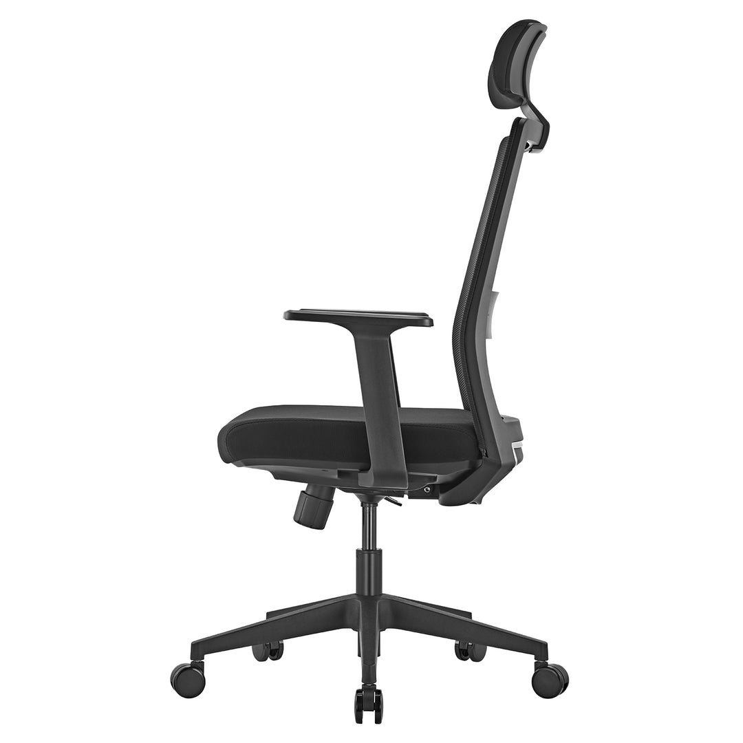 Prémiová ergonomická kancelářská židle s vysokým opěradlem Ergo Office, max. 150 kg, ER-425