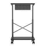 Vozík na počítače CPU s policí NanoRS, max. 80 kg, nastavitelná výška 550~850 mm, RS430