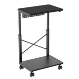 Vozík na počítače CPU s policí NanoRS, max. 80 kg, nastavitelná výška 550~850 mm, RS430