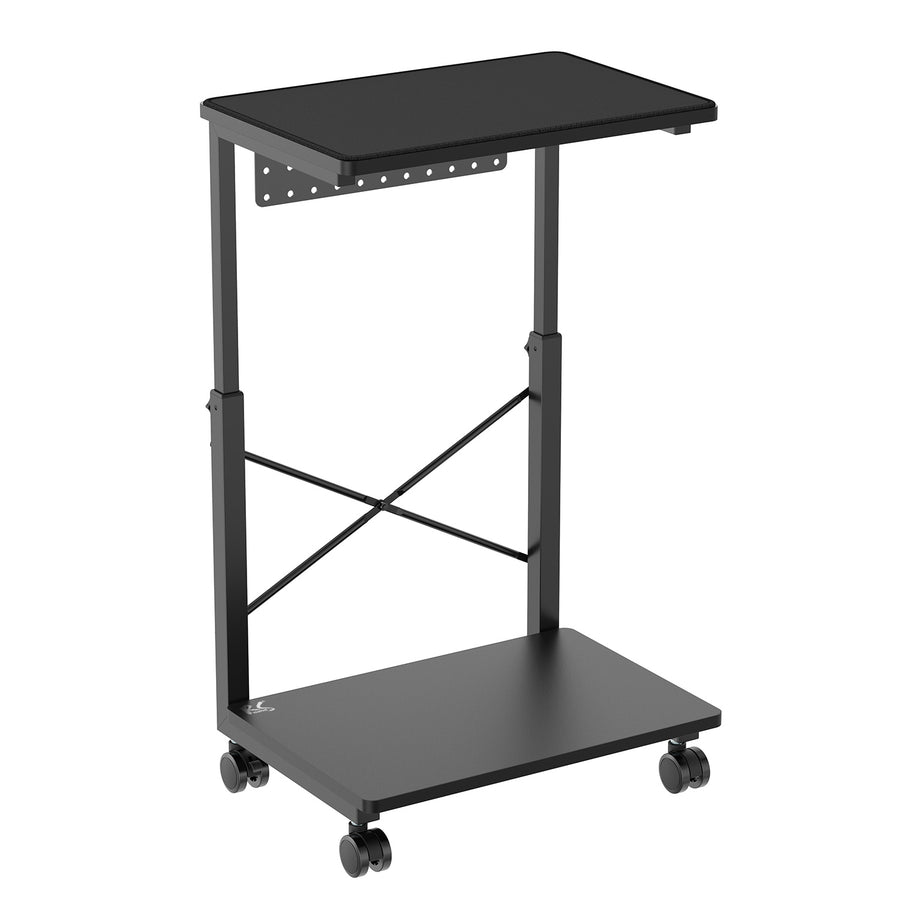 Vozík na počítače CPU s policí NanoRS, max. 80 kg, nastavitelná výška 550~850 mm, RS430