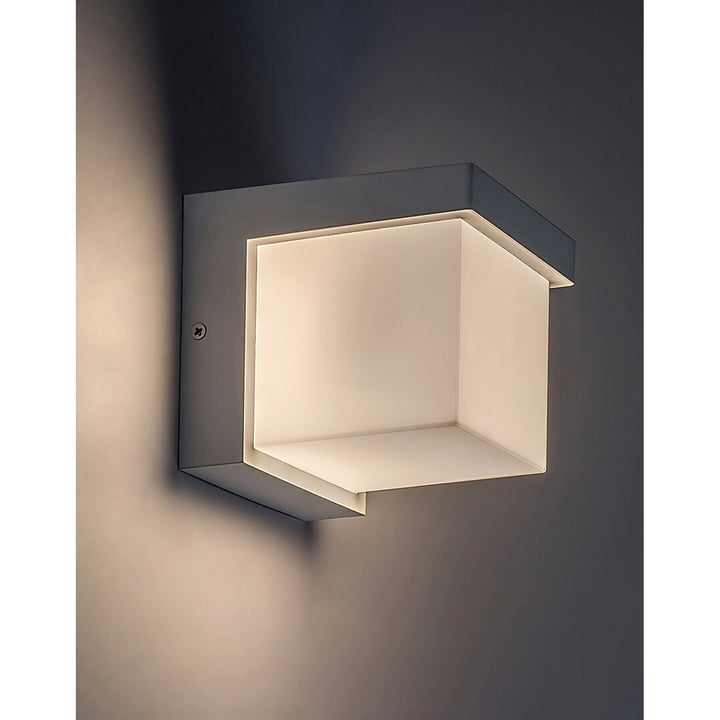 Lampa Rabalux, venkovní, nástěnná, LED 10W, IP54, bílá, Andelle