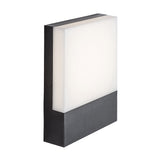 Lampa Rabalux, venkovní, nástěnná, LED 10W, IP44, černá, Gimone