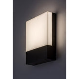 Lampa Rabalux, venkovní, nástěnná, LED 10W, IP44, černá, Gimone