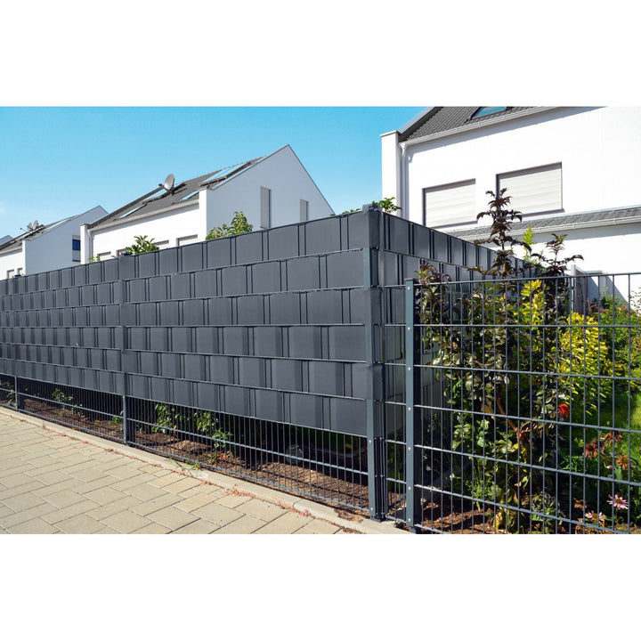 Páska pro oplocení Cellfast, odolná proti UV záření, 20 klipů, 35 m, grafitová, 30-080
