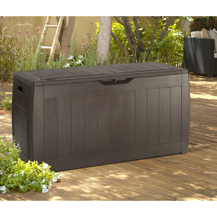 Zahradní úložný box Keter, objem 270 l, hnědý, Hollywood