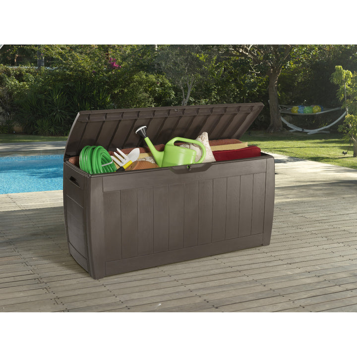 Zahradní úložný box Keter, objem 270 l, hnědý, Hollywood