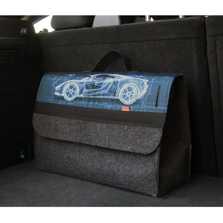 Brašna Arco Design, organizér do kufru auta, 46x20cm, B-LUX Automotive