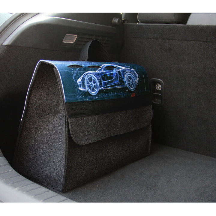 Brašna Arco Design, organizér do kufru auta, 46x20cm, B-LUX Automotive