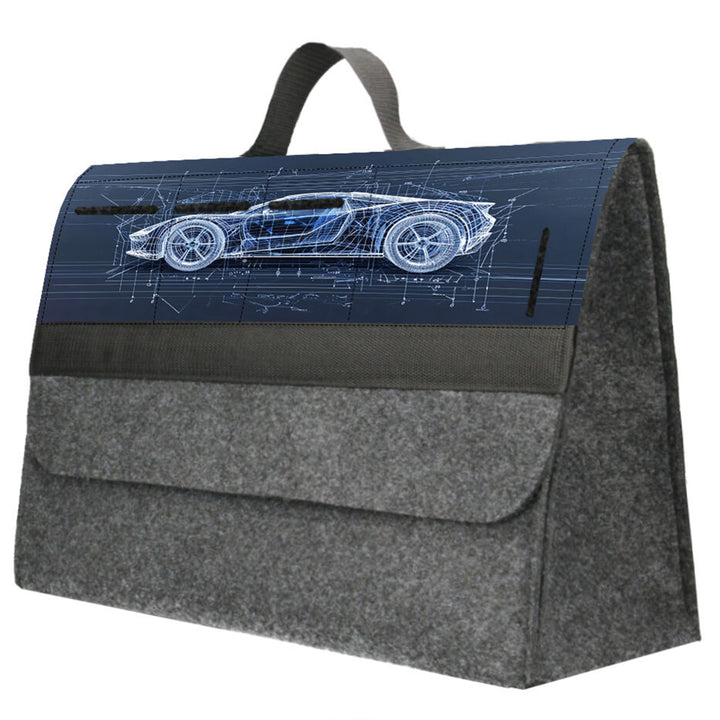 Brašna Arco Design, organizér do kufru auta, 46x20cm, B-LUX Automotive
