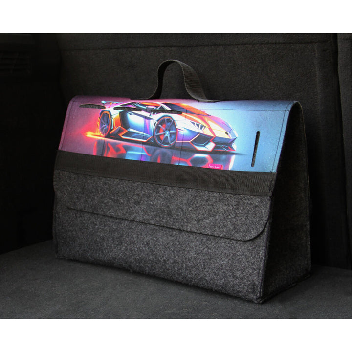 Taška Arco Design, organizér do kufru auta, 46x20cm, B-LUX Racing