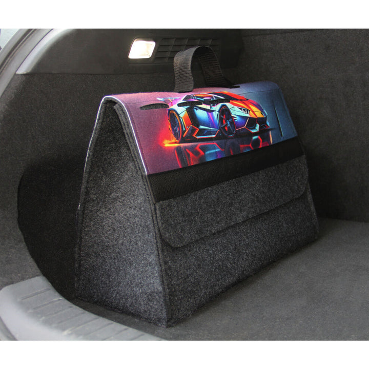 Taška Arco Design, organizér do kufru auta, 46x20cm, B-LUX Racing