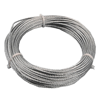 Drátěné lano Stop Sun, pozinkované, 2 mm/20 mb, 6X7+FC, 3 role