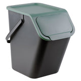 Sada nádob Practic, pro třídění, 4x25l, černá, Bini 10100599