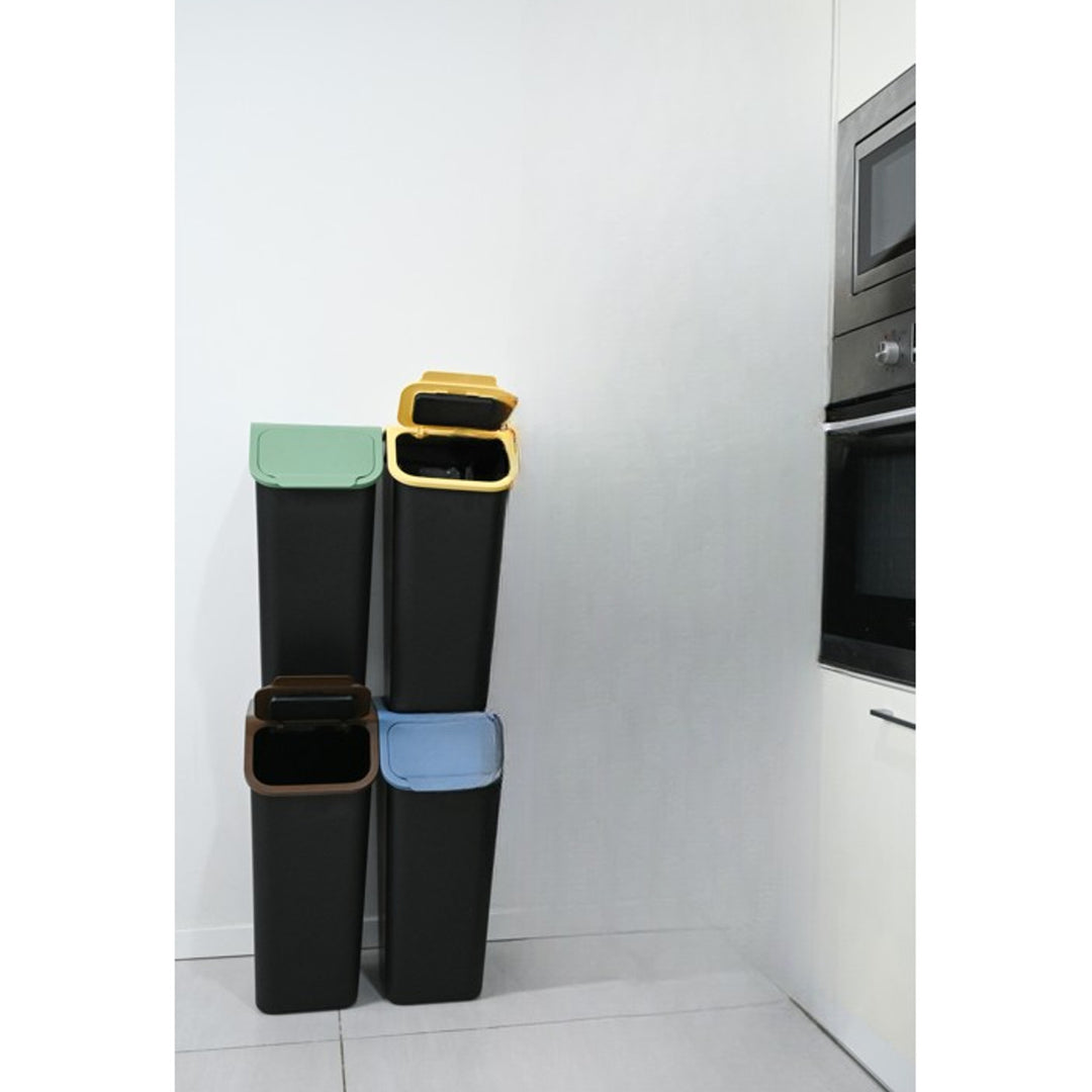 Sada nádob Practic, třídění, 4x35l, černá, Bini 10103435