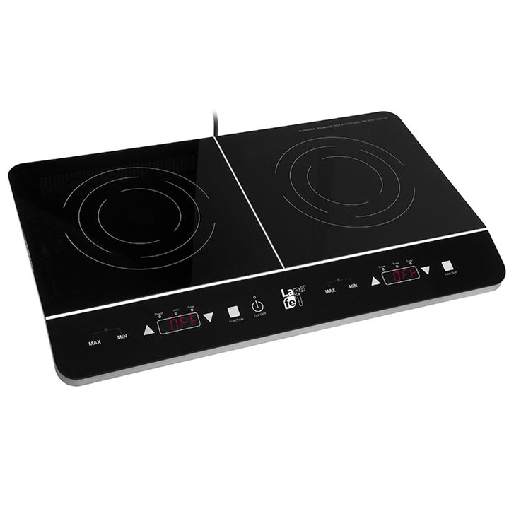 Indukční vařič Lafe, elektrický, přenosný, 3500W, dvojitý, CIY 002