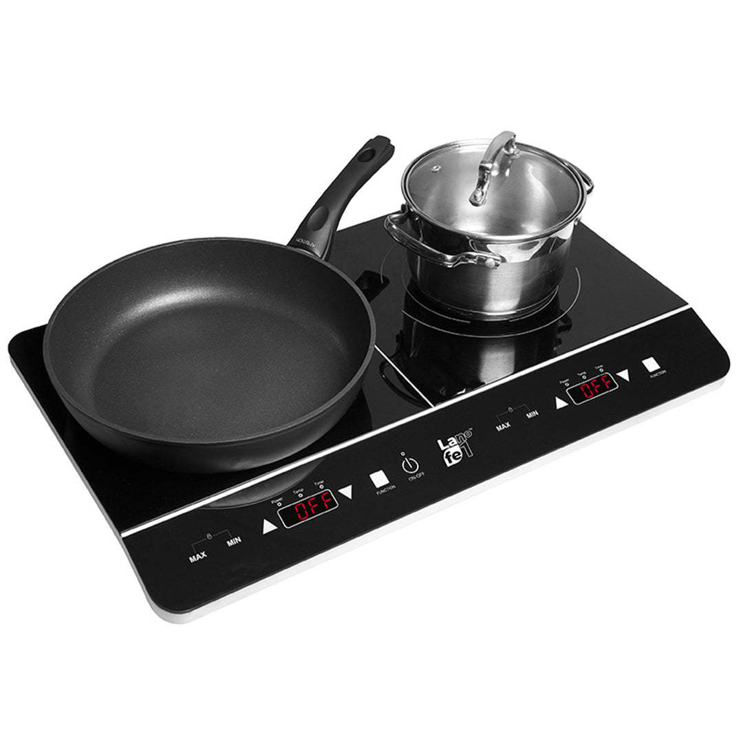 Indukční vařič Lafe, elektrický, přenosný, 3500W, dvojitý, CIY 002