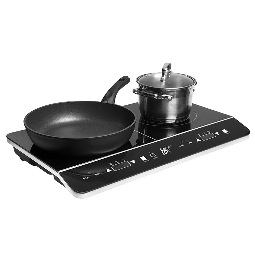 Indukční vařič Lafe, elektrický, přenosný, 3500W, dvojitý, CIY 002